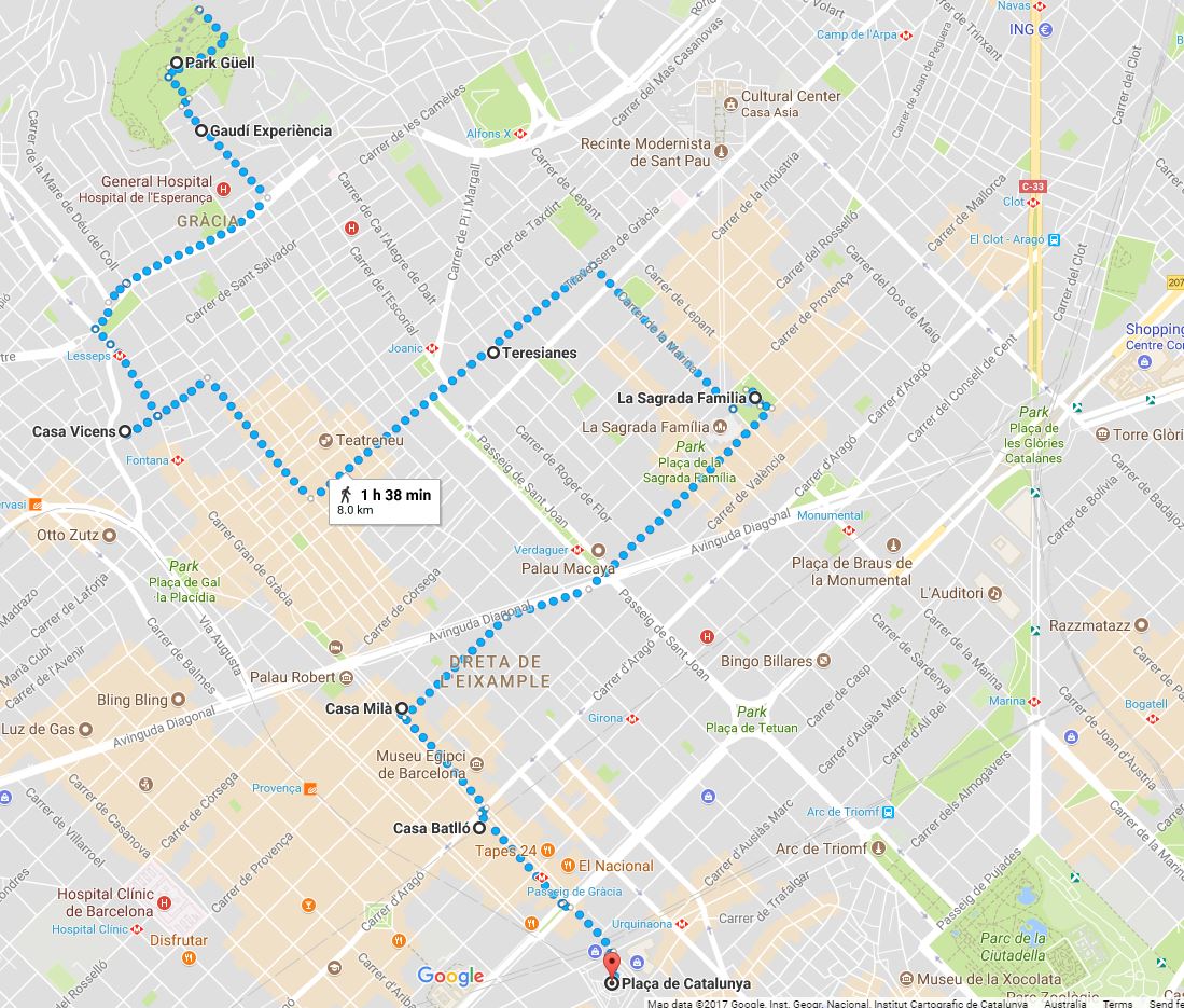 Esta lista de consejos te ayudarán a organizar tu viaje por la ciudad condal: Barcelona Gaudi S Footsteps Strolling Earth