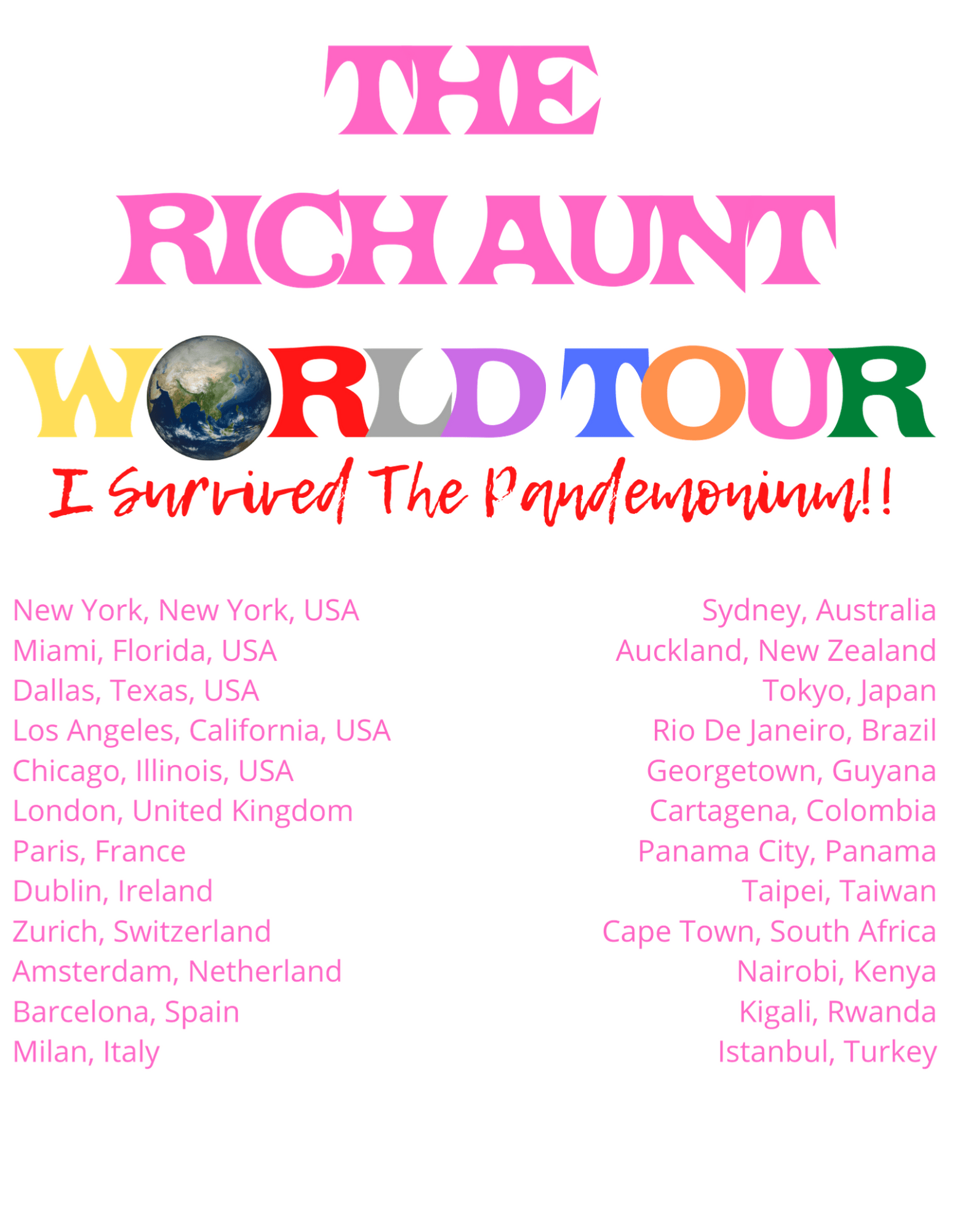 It’s covered in natural treasures, picture perfect beaches, and impressive museums. The Rich Auntie