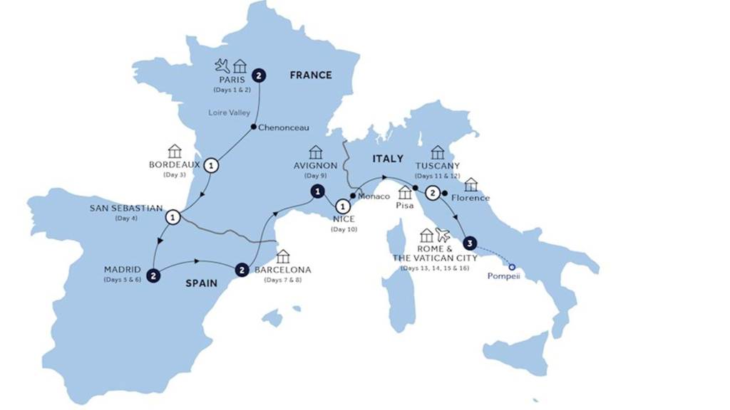 16+ Tour From Barcelona To&nbsp;Paris