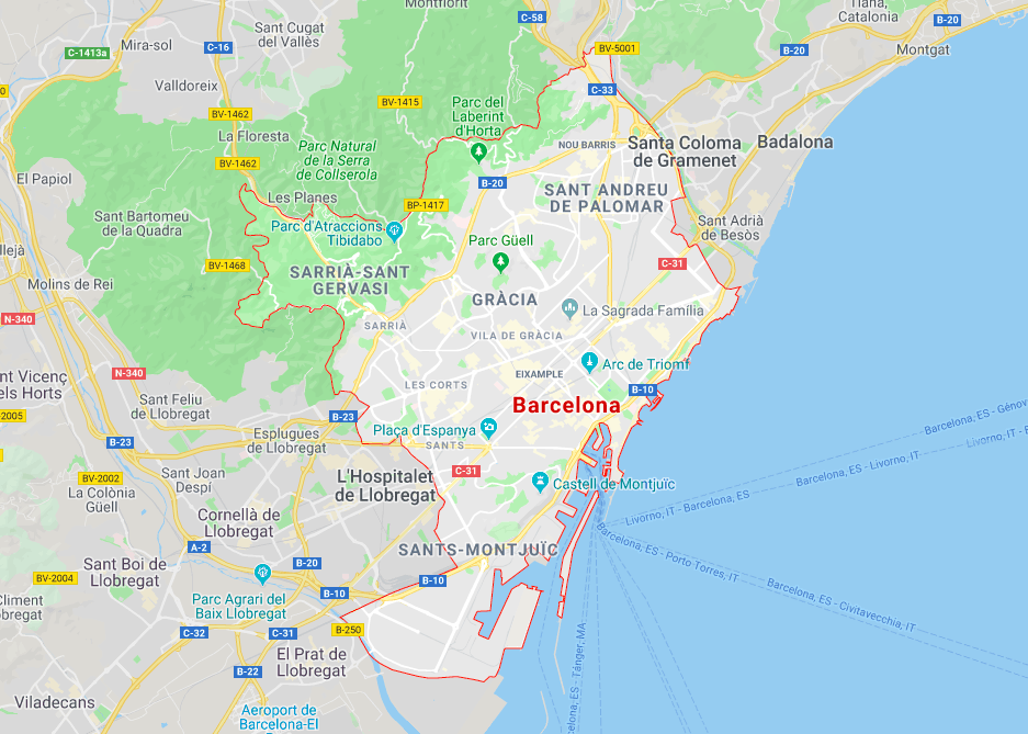 Best Barcelona Tours Map&nbsp;Package