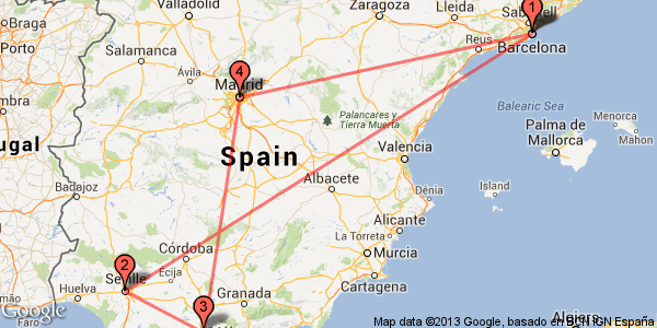 Drive From Barcelona To&nbsp;Madrid